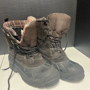 Sporto Men's Iceberg Winter Snow Boots Waterproof‎ Suede Thinsulate Size 11